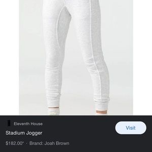 Joah Brown Stadium Joggers Size XS/S